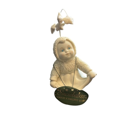 Snow Babies Catch A Falling Star Old Stock With Tag 2004 - Picture 3 of 8